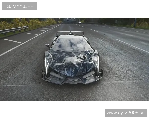 荷兰前国脚经历惊险四车连环撞击兰博基尼惨遭报废 荷兰前国脚经历惊险四车连环撞击兰博基尼惨遭报废